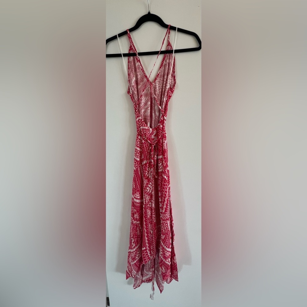 Asymmetrical Open Back Dress